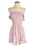 LA Hearts Solid Pink Romper Size M - photo 1