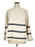 Lillusory Stripes Ivory Pullover Sweater Size XL (estimated) - photo 1