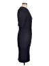 H&M Solid Black Cocktail Dress Size L - photo 4