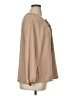 Shein Curve 100% Polyester Tan Long Sleeve Blouse Size 0X - photo 4