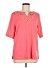 Assorted Brands Pink Short Sleeve Blouse Size M (estimated) - photo 1
