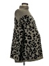 Isabel Maternity Animal Print Brown Turtleneck Sweater Size Med Maternity - photo 4