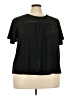 Belldini Black Short Sleeve Top Size 3X - photo 1