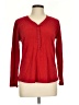 Basic Editions Red Long Sleeve Henley Size L - photo 1