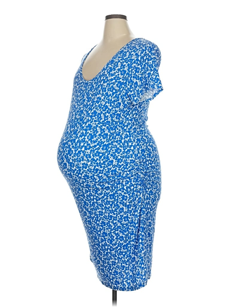 Pre-owned Old Navy - Maternity Cocktail Dress In Blue