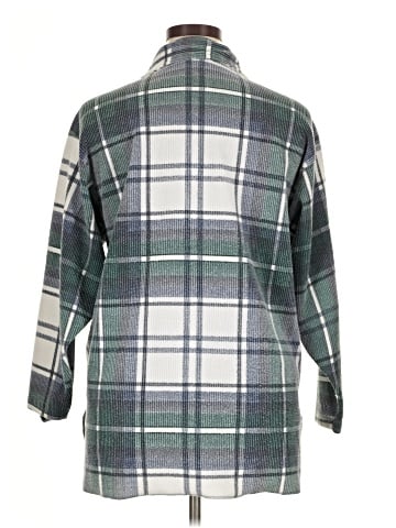 NY Jeans 3/4 Sleeve Button-Down Shirt (view 2)