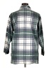 NY Jeans Plaid Green 3/4 Sleeve Button-Down Shirt Size 0X (estimated) - photo 2