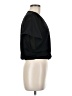 Zara 100% Polyester Black Short Sleeve Blouse Size M - photo 4