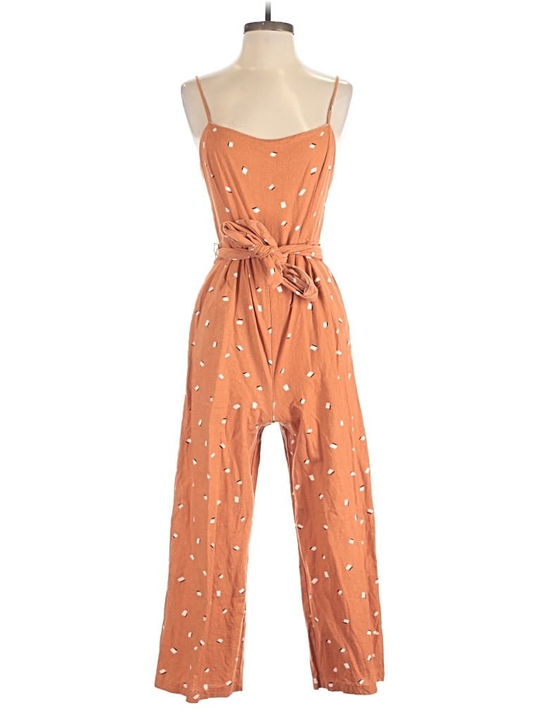 Pre-owned Lush Jumpsuit In Orange