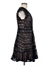 Greylin 100% Polyester Tweed Black Blue Cocktail Dress Size M - photo 4
