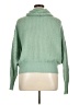 Elan Solid Green Turtleneck Sweater Size XL - photo 2