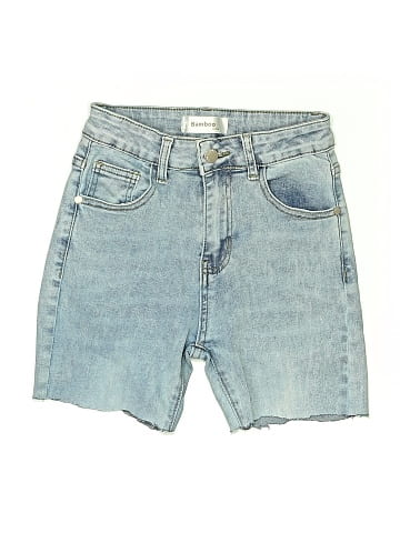 Bamboo Denim Shorts (view 1)