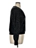 Jun & Ivy 100% Acrylic Metallic Black Pullover Sweater Size XL - photo 4