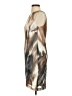 PREMISE 100% Polyester Graphic Brown Cocktail Dress Size 4 - photo 5