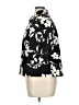 Coldwater Creek 100% Cotton Floral Black Jacket Size 14 - photo 5