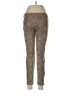 Zara Basic Animal Print Brown Casual Pants Size 8 - photo 2