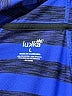 Lukka Stripes Blue Zip Up Hoodie Size L - photo 6
