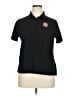 Antigua 100% Polyester Black Short Sleeve Polo Size XL - photo 1