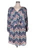 Speechless Paisley Blue Casual Dress Size 2X - photo 1