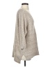 La Miel Metallic Tan Pullover Sweater Size S - photo 4