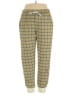 Assorted Brands Plaid Yellow Casual Pants Size XL - photo 1