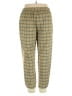 Assorted Brands Plaid Yellow Casual Pants Size XL - photo 2