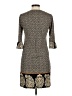 Aryeh Print Brown Casual Dress Size M - photo 2