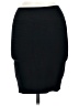 BCBGMAXAZRIA Solid Black Casual Skirt Size M - photo 2