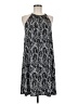 MICHAEL Michael Kors Graphic Black Casual Dress Size M - photo 1