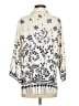 Zara Ivory 3/4 Sleeve Blouse Size S - photo 2