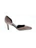 Stuart Weitzman Silver Tan Heels Size 7 1/2 - photo 1