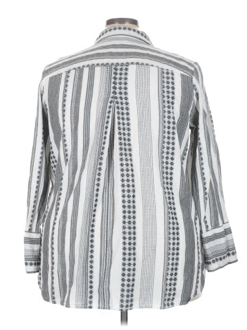 Marrakech 3/4 Sleeve Button-Down Shirt (view 2)