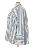 Marrakech 100% Cotton Stripes Silver 3/4 Sleeve Button-Down Shirt Size 3X - photo 5