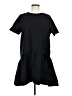 Zara Solid Black Casual Dress Size M - photo 1