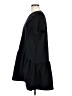 Zara Solid Black Casual Dress Size M - photo 5
