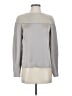 J Brand 100% Polyester Gray Long Sleeve Top Size S - photo 1