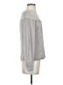 J Brand 100% Polyester Gray Long Sleeve Top Size S - photo 4