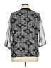 Cathy Daniels 100% Polyester Gray 3/4 Sleeve Blouse Size XL - photo 2