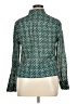 J.Crew Print Green Long Sleeve Blouse Size 14 - photo 2