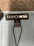Fashion Nova Blue Tank Top Size L - photo 7