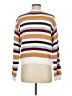 Cupcakes & Cashmere 100% Acrylic Stripes White Pullover Sweater Size M - photo 2