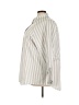Unbranded 100% Polyester Stripes Silver Gray 3/4 Sleeve Blouse Size 4X - photo 5