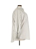 Unbranded 100% Polyester Stripes Silver Gray 3/4 Sleeve Blouse Size 4X - photo 4