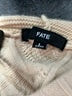 Fate Tan Ivory Pullover Sweater Size L - photo 7