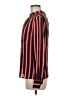 Boden 100% Silk Stripes Red Long Sleeve Silk Top Size 6 - photo 5