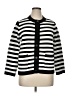 Sanctuary 100% Polyester Stripes Black Cardigan Size XL - photo 1