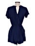 Old Navy 100% Rayon Solid Blue Romper Size S - photo 2