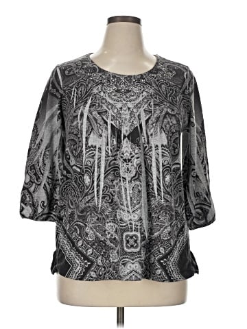 Energie 3/4 Sleeve Blouse (view 1)