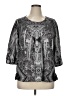 Energie Silver 3/4 Sleeve Blouse Size XL - photo 1