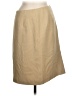 Talbots Solid Tan Formal Skirt Size 8 - photo 1